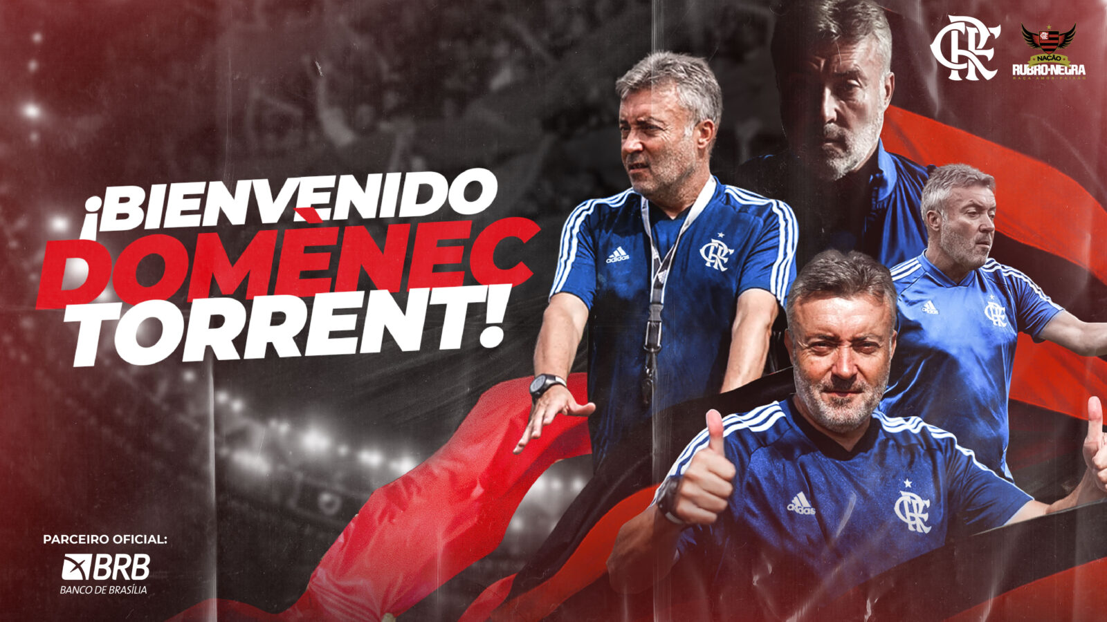 Flamengo Domenec Torrent 4-1-2-3 // FM20 Tactic
