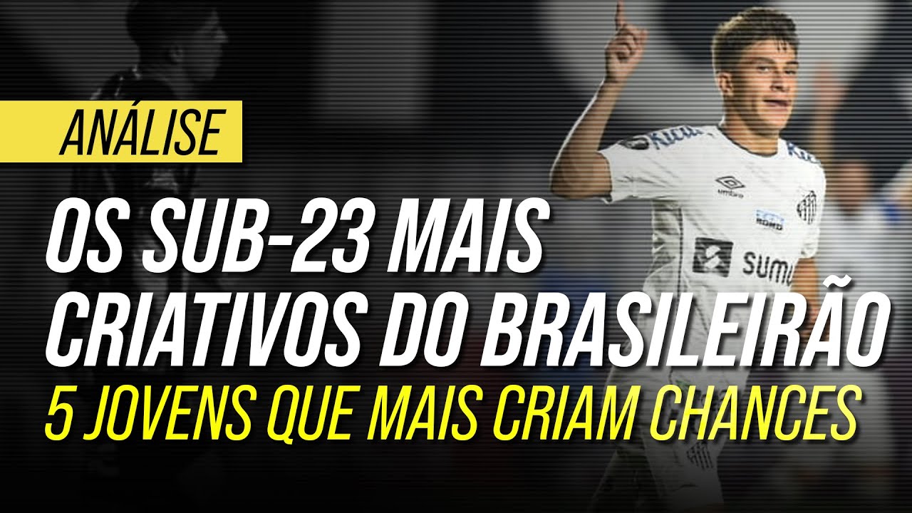 Os jogadores sub-23 com mais key passes do Brasileirão