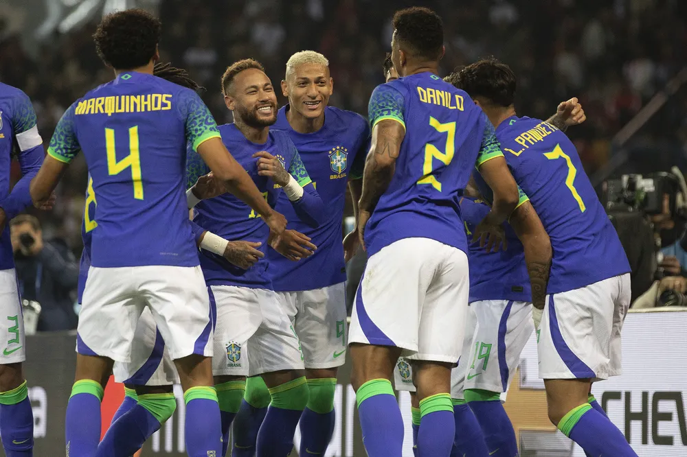 A versatilidade das opções ofensivas do Brasil na Copa do Mundo