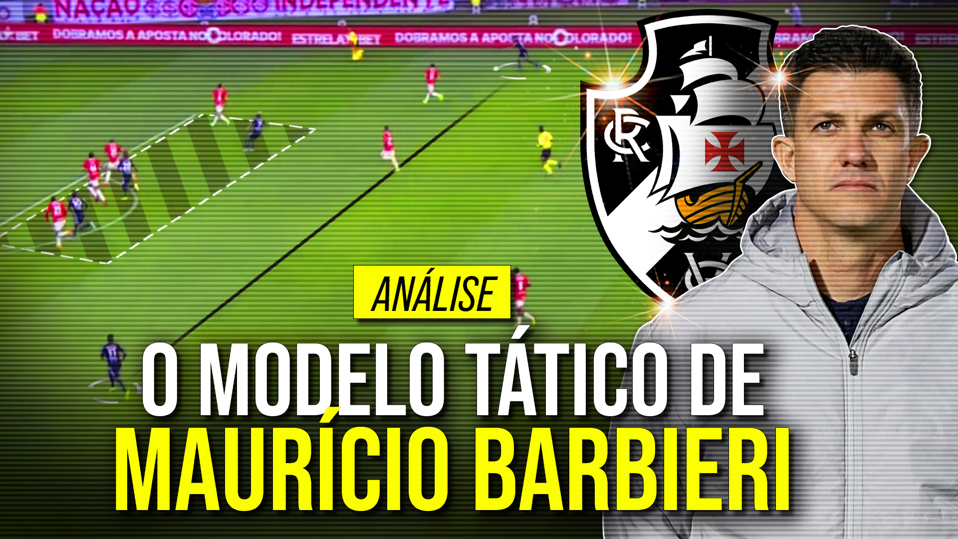 A tática de Maurício Barbieri, o estilo do novo técnico do Vasco