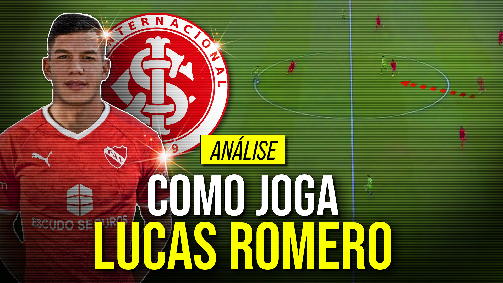 Como joga Lucas Romero, volante do Independiente
