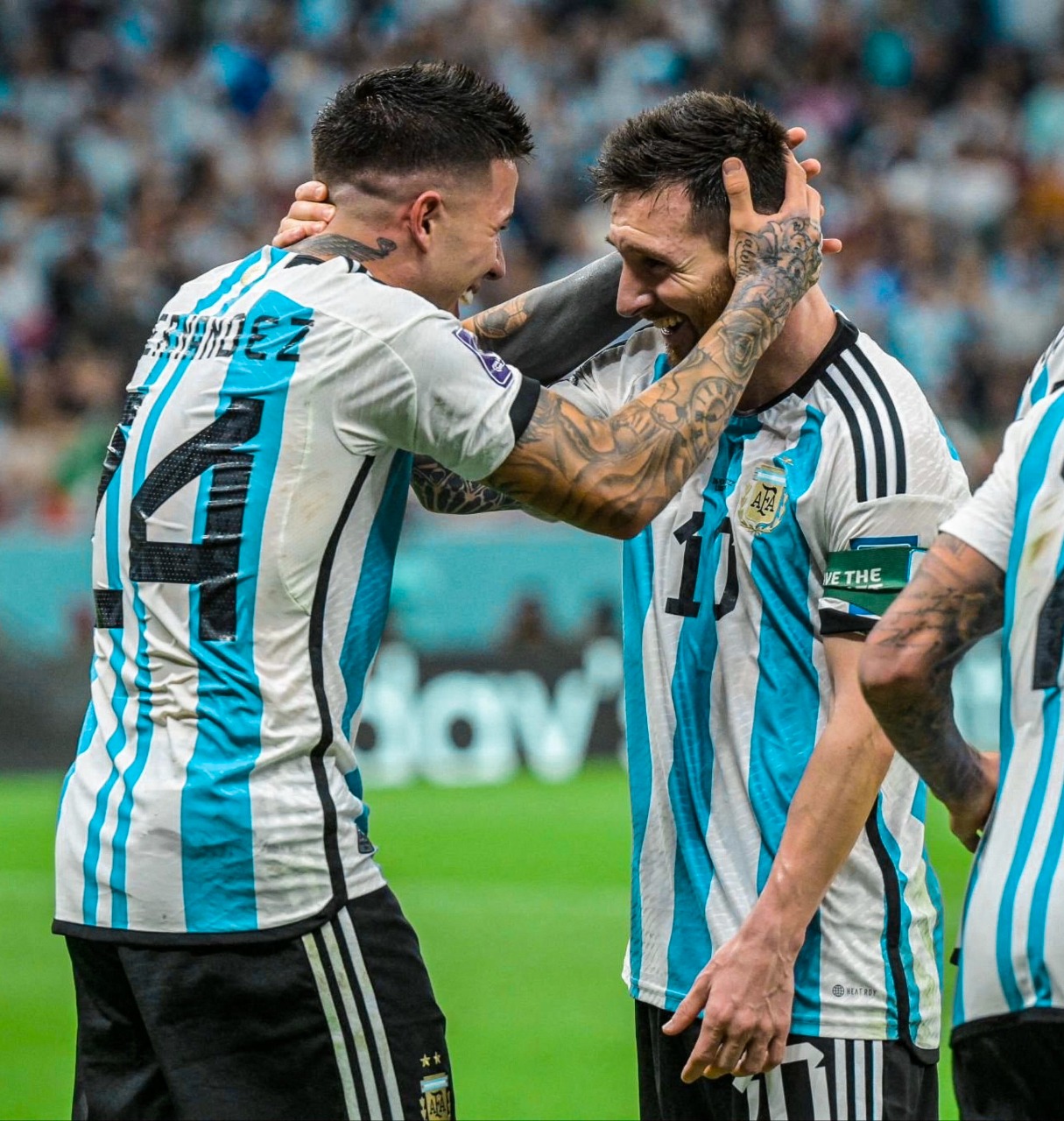 Enzo Fernández, o novo sócio de Messi na Argentina