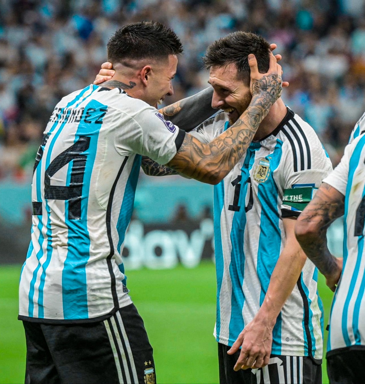 Messi e Enzo: os génios que dão vida à Argentina 