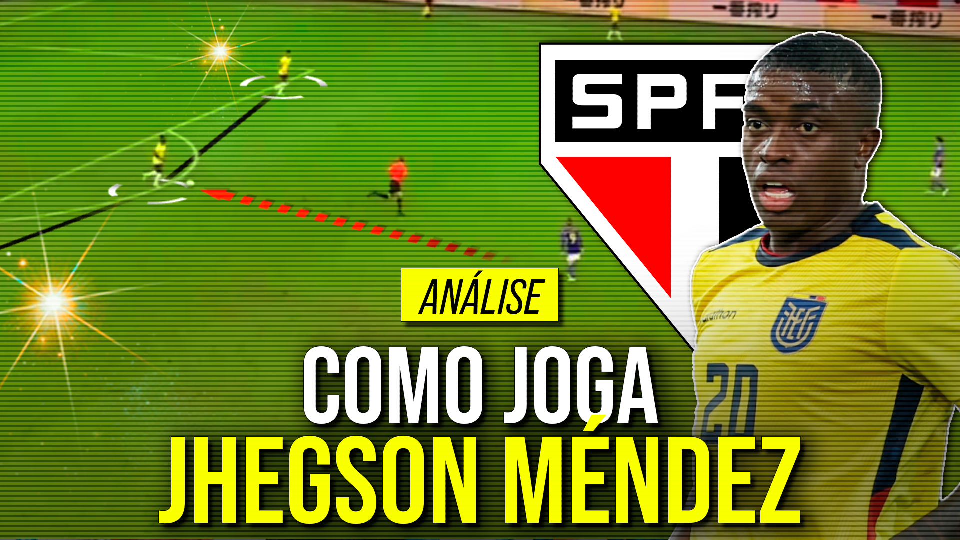 Como joga o equatoriano Jhegson Méndez, novo volante do São Paulo