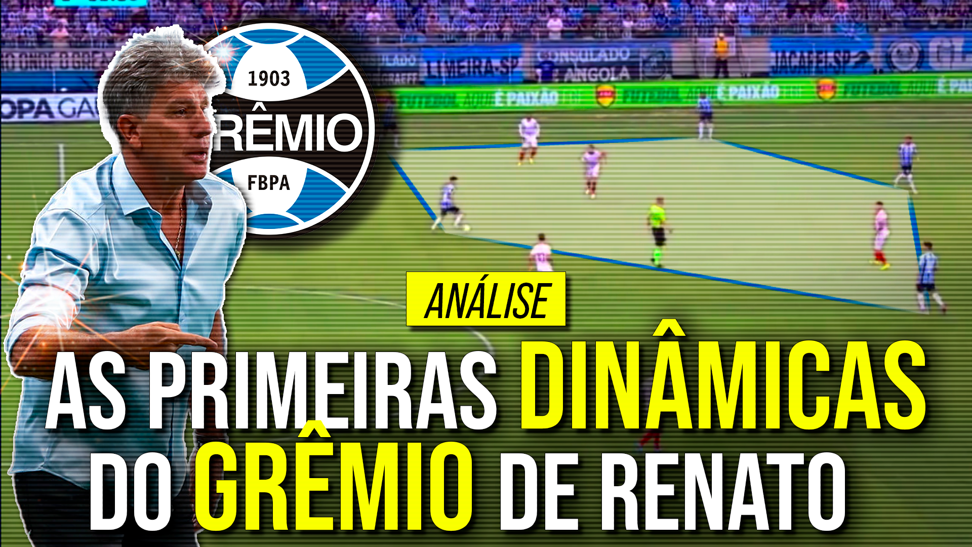 As primeiras dinâmicas do Grêmio de Renato em 2023