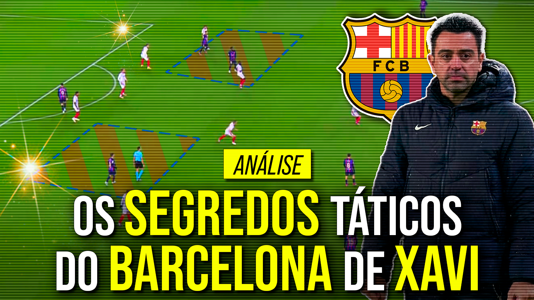 Os 3 segredos táticos do Barcelona de Xavi