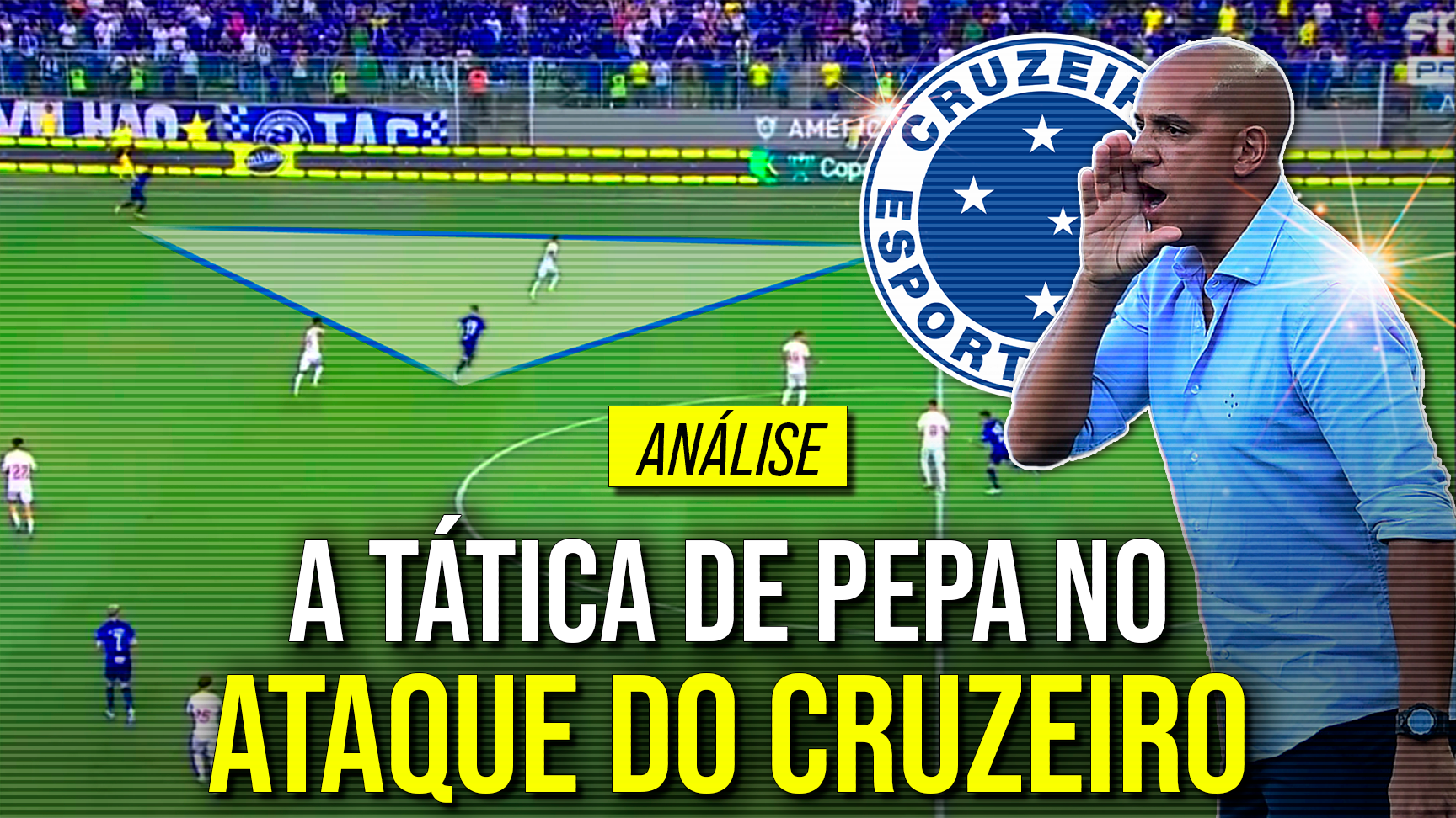 Como funciona o ataque do Cruzeiro de Pepa