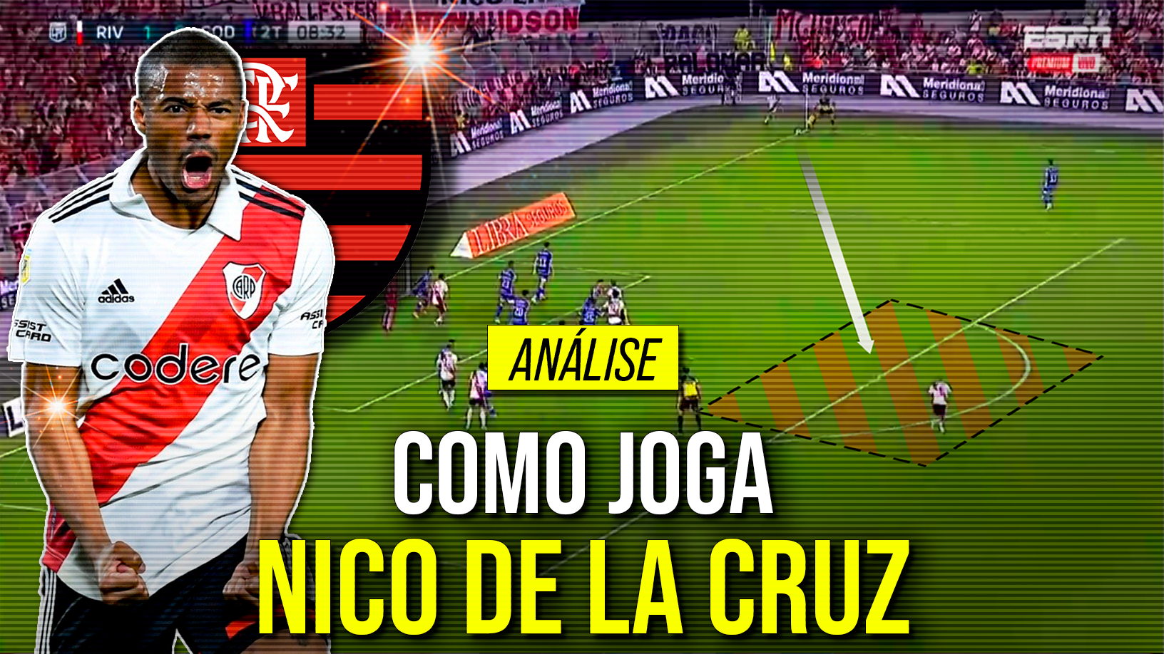 Conheça o uruguaio Nico De La Cruz, meio-campista do River Plate