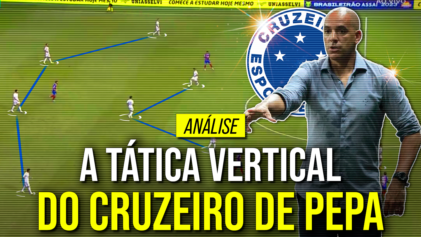 A verticalidade do ataque do Cruzeiro (e a falta de efetividade)