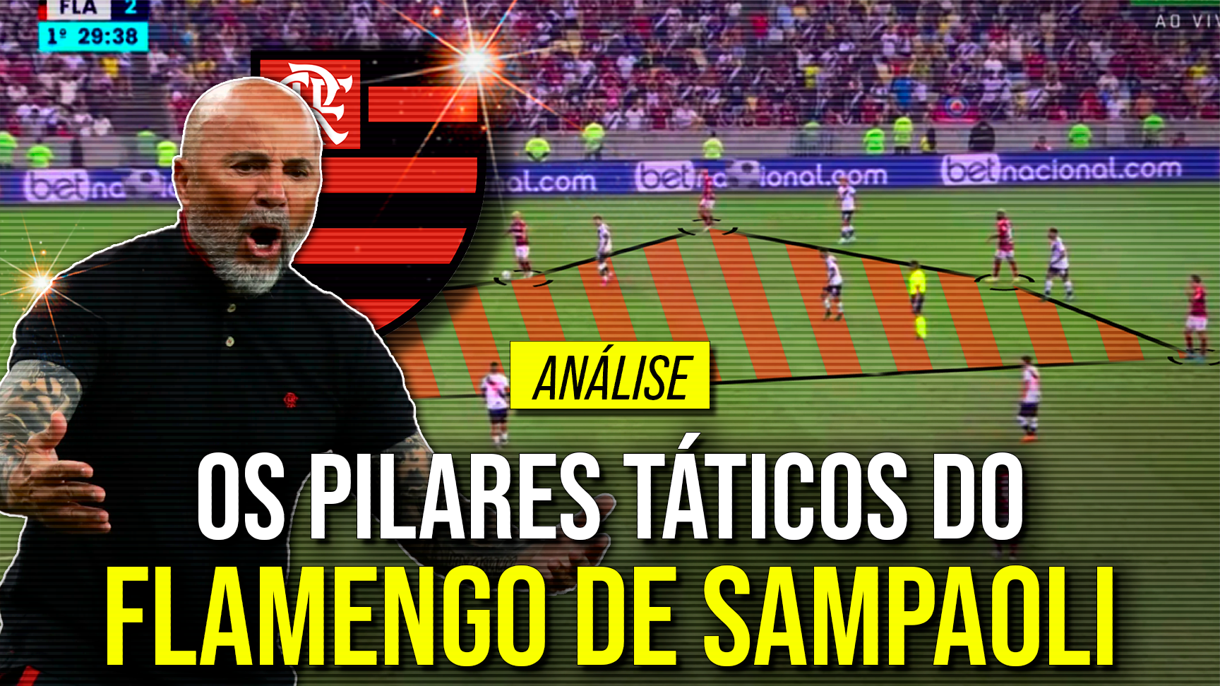 A importância de Pulgar e os pilares do Flamengo de Sampaoli