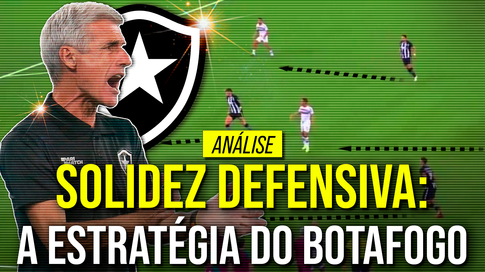 A estratégia do Botafogo para sua solidez defensiva com Luis Castro