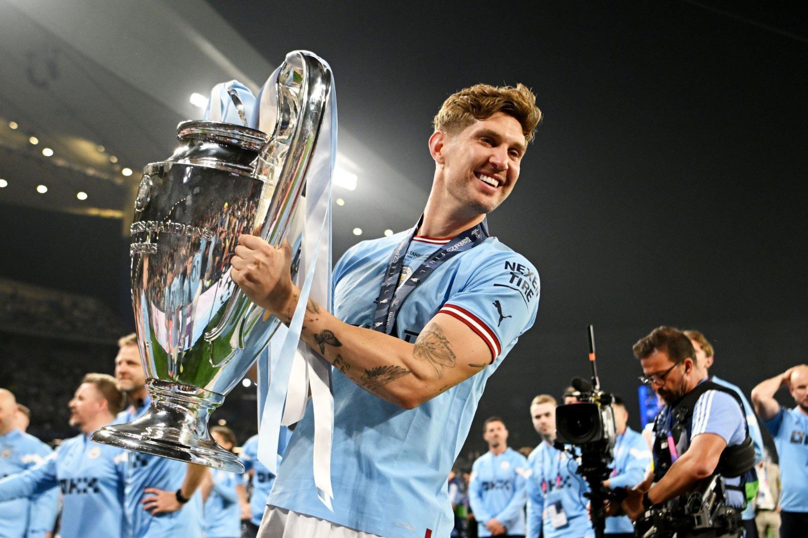 A final do zagueiro, lateral e meio-campista John Stones