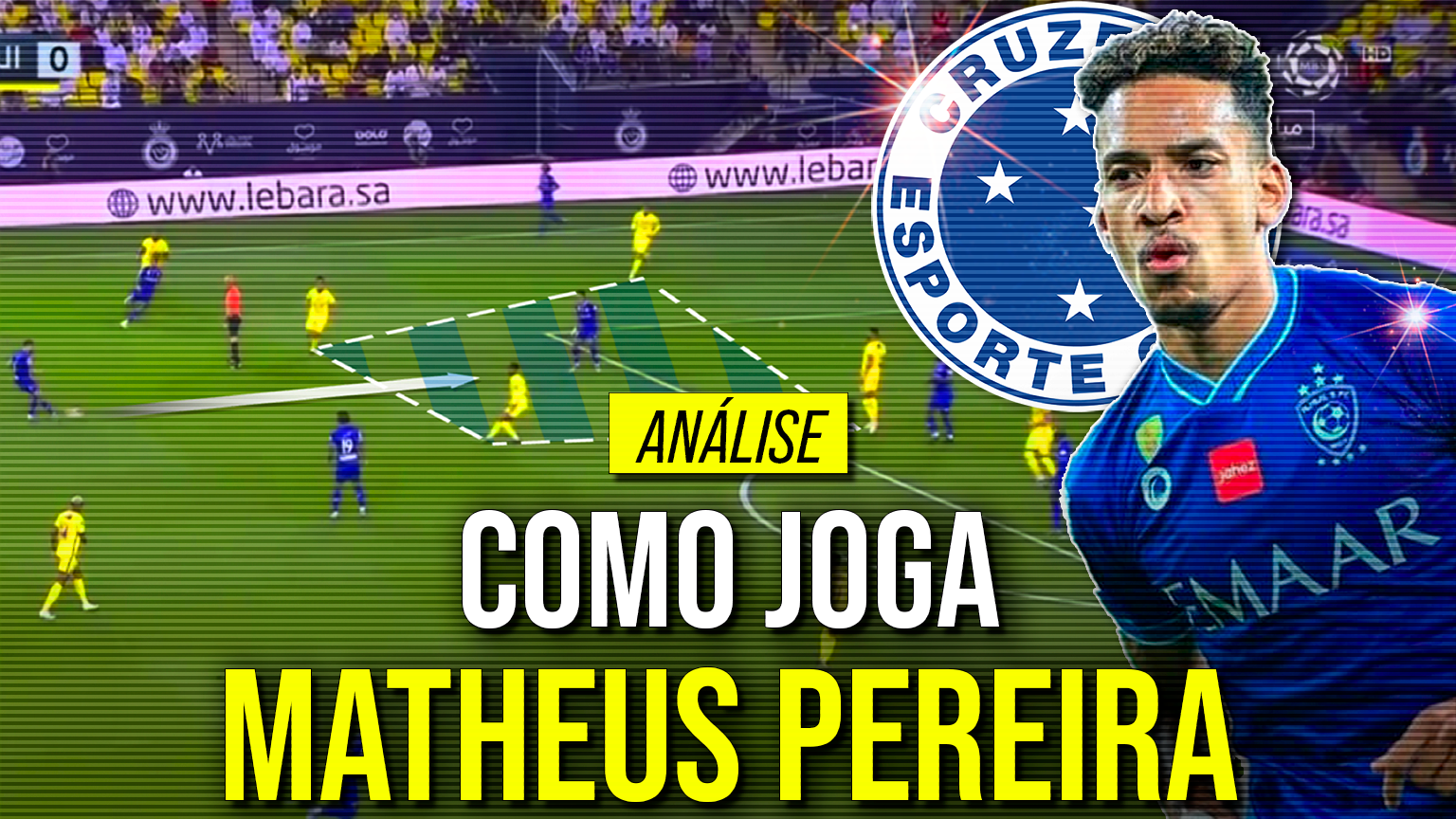 Conheça as características e como joga Matheus Pereira, novo reforço do Cruzeiro