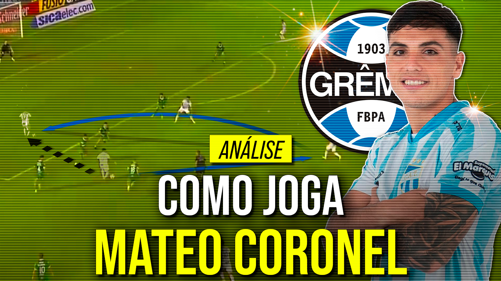 Conheça o argentino Mateo Coronel, futuro atacante do Grêmio