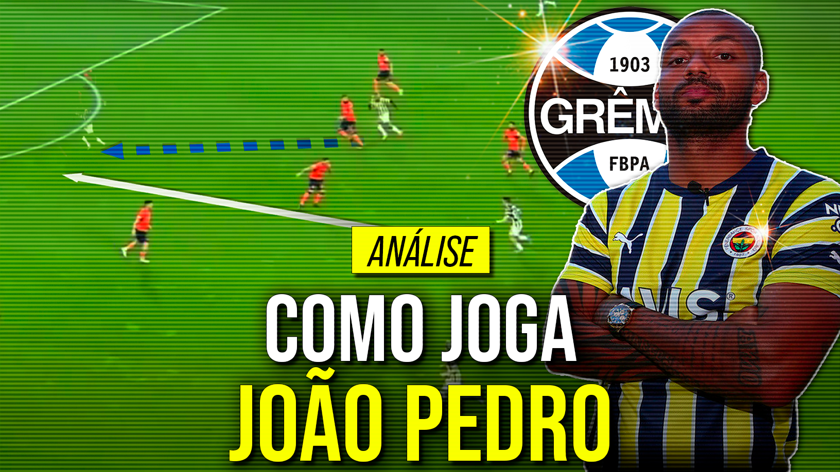 Como joga João Pedro, novo atacante do Grêmio