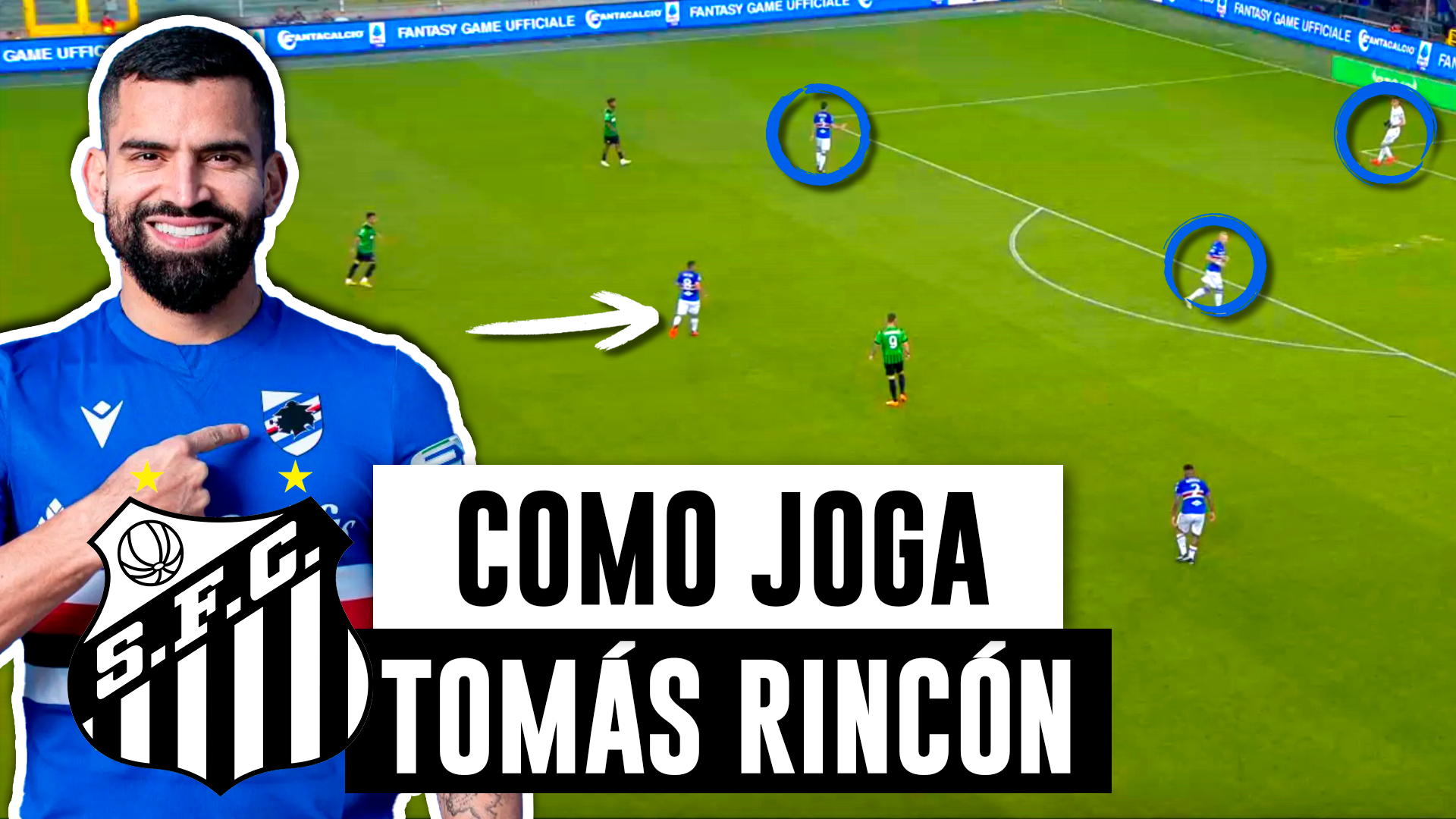 Conheça como joga Tomás Rincón, o novo volante do Santos