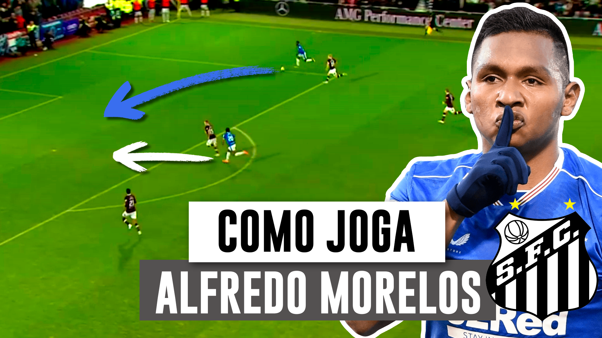 Conheça o colombiano Alfredo Morelos, novo atacante do Santos